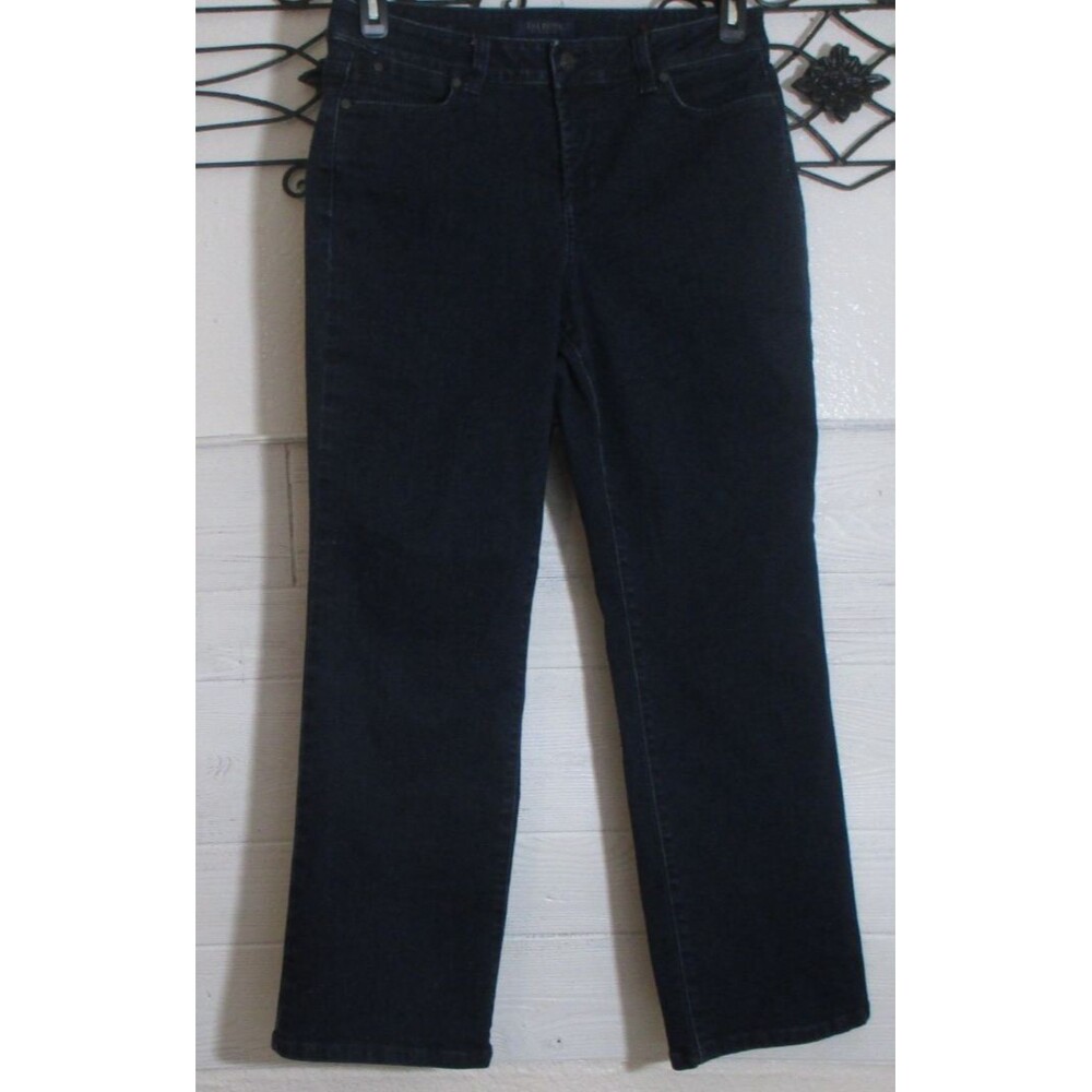 Talbots Curvy Jeans Women's Size 10P Blue Denim